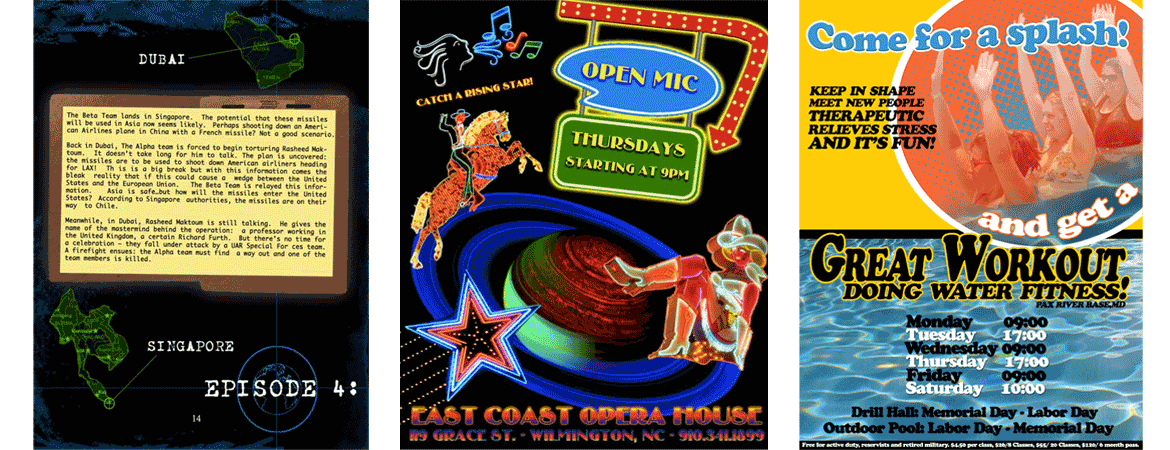 flyer promo graphic design