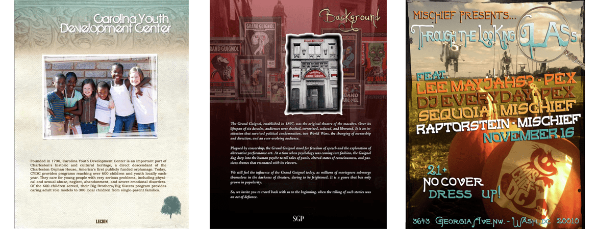 graphic design flyers