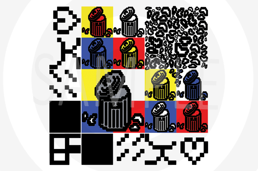 Recursive Trash Sticker