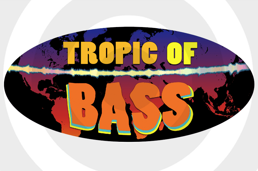 Tropic of Bass Sticker