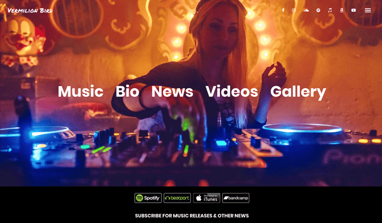 Vermilion Bird WordPress