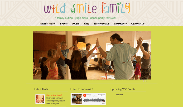 Wild Smile Family WordPress